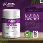 Biotina 100% Pura 60 Cápsulas