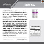 Biotina 100% Pura 60 Cápsulas