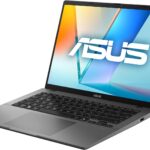 Notebook ASUS Vivobook S14 IA PC, Core Ultra 7, 16 GB, 512 GB, Linux, 14” Nivel IPS 60Hz, Matte Gray – S3407CA-LY121