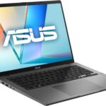 Notebook ASUS Vivobook S14 IA PC, Core Ultra 7, 16 GB, 512 GB, Linux, 14” Nivel IPS 60Hz, Matte Gray – S3407CA-LY121