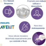 Kit 3 Mamadeiras 120ml, 260ml , 330 ml