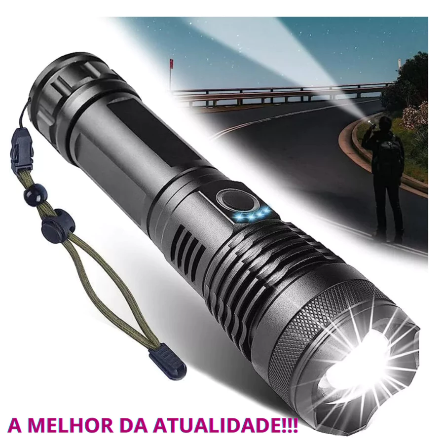 Lanterna Super Potente T9 P50 Tática