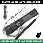 Lanterna Super Potente T9 P50 Tática