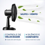 Ventilador Mondial 30cm Vsp 30 B 127v (ultimas unidades)