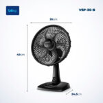 Ventilador Mondial 30cm Vsp 30 B 127v (ultimas unidades)