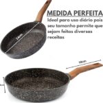 Frigideira Antiaderente Com Revestimento Cerâmico