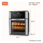 Mondial Air Fryer Forno 12l 2000w (Mais buscado )